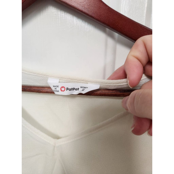 PattPat Blouse White & Floral - Picture 4 of 5